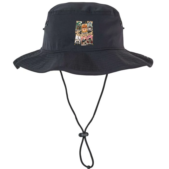 Reader Tarot Card Skeleton Reading Legacy Cool Fit Booney Bucket Hat