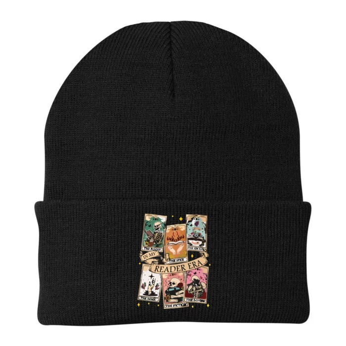 Reader Tarot Card Skeleton Reading Knit Cap Winter Beanie