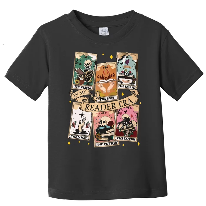 Reader Tarot Card Skeleton Reading Toddler T-Shirt