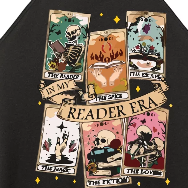 Reader Tarot Card Skeleton Reading Women’s Perfect Tri Rocker Tank