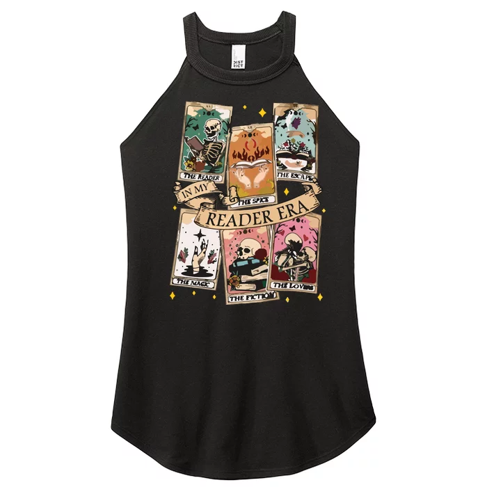 Reader Tarot Card Skeleton Reading Women’s Perfect Tri Rocker Tank