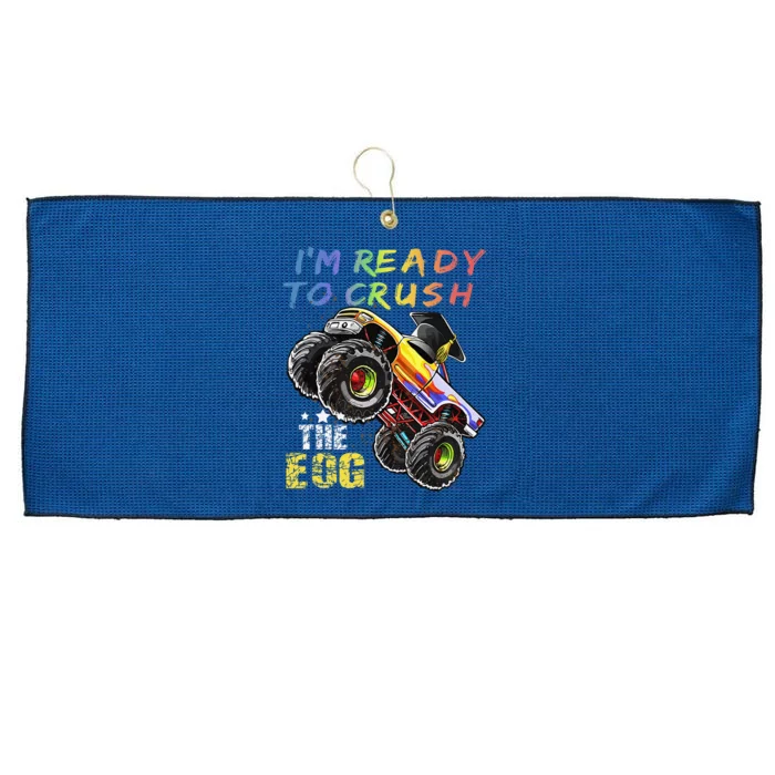 Ready To Crush The Eog North Carolina End Of Grade Test Large Microfiber Waffle Golf Towel