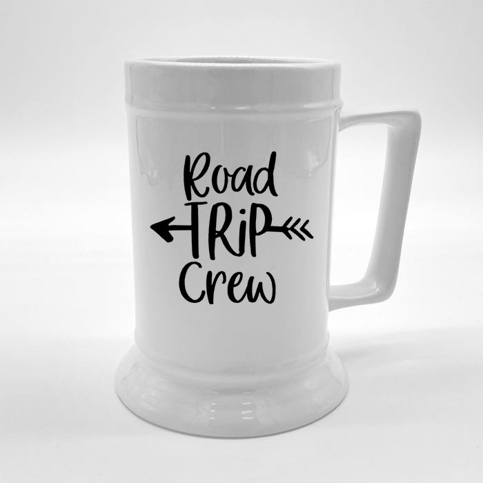 Road Trip Crew Gift Front & Back Beer Stein