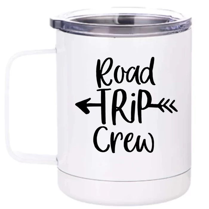 Road Trip Crew Gift Front & Back 12oz Stainless Steel Tumbler Cup