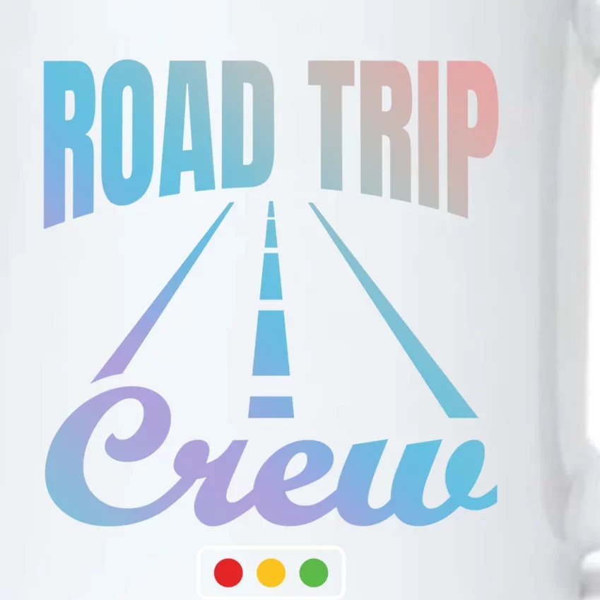 Road Trip Crew Travel Travelling Matching Family Group Cool Gift Black Color Changing Mug