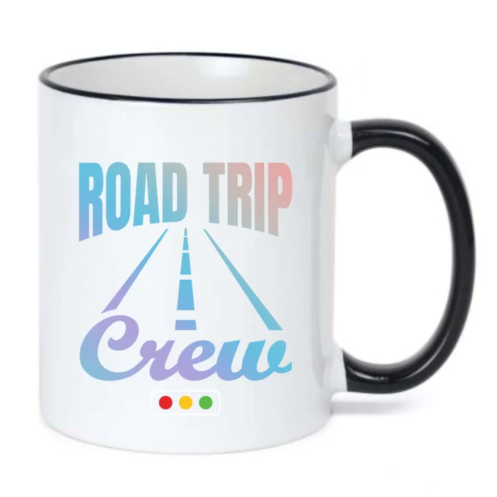 Road Trip Crew Travel Travelling Matching Family Group Cool Gift Black Color Changing Mug