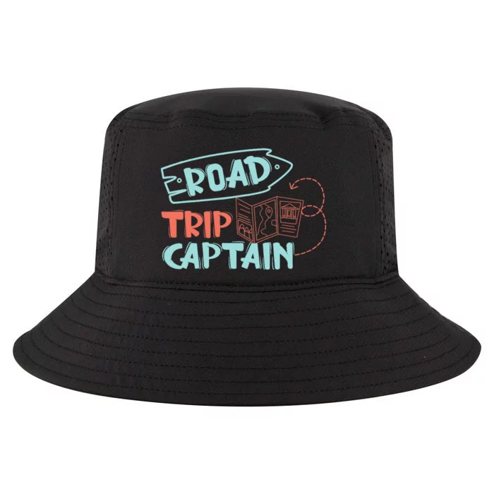 Road Trip Captain Traveler Vacation Explorer Adventure Gift Cool Comfort Performance Bucket Hat