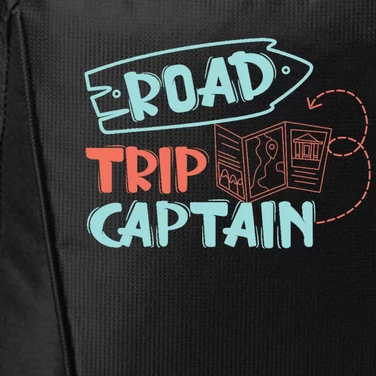 Road Trip Captain Traveler Vacation Explorer Adventure Gift City Backpack