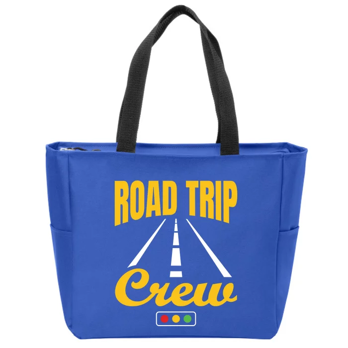 Road Trip Crew Travel Travelling Matching Family Group Cute Gift Zip Tote Bag