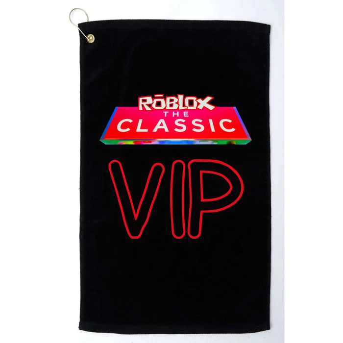 R.O.B.L.O.X The Classic Vip Platinum Collection Golf Towel