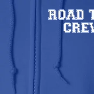 Road Trip Crew Gift Matching Family Vacation Rv Road Trip Gift Full Zip Hoodie