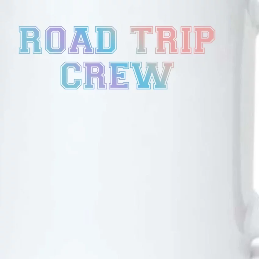 Road Trip Crew Gift Matching Family Vacation Rv Road Trip Cute Gift Black Color Changing Mug