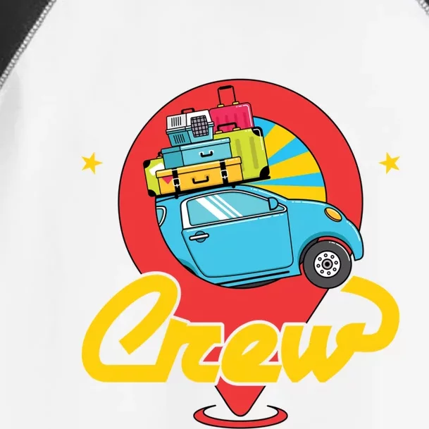 Road Trip Crew Family Vacation Matching Cool Trip Meaningful Gift Toddler Fine Jersey T-Shirt