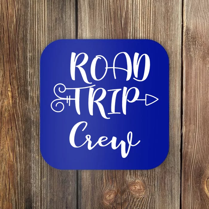 Road Trip Crew Family Vacation Traveling Cool Gift Coaster