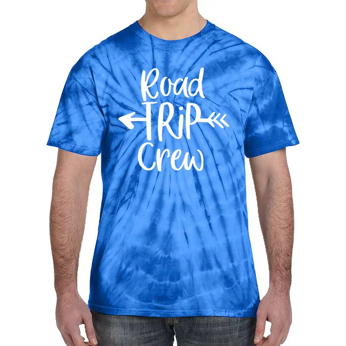 Road Trip Crew Gift Funny Gift Tie-Dye T-Shirt