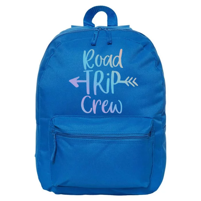 Road Trip Crew Gift Cute Gift 16 in Basic Backpack