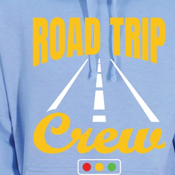 Road Trip Crew Travel Travelling Matching Family Group Gift Unisex Surf Hoodie