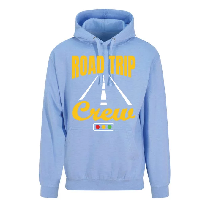 Road Trip Crew Travel Travelling Matching Family Group Gift Unisex Surf Hoodie