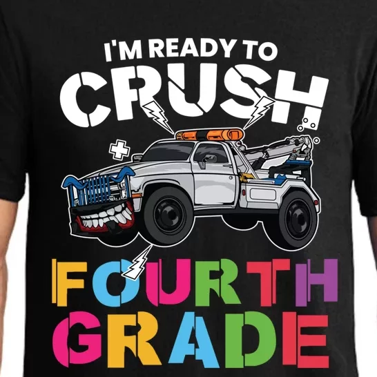 Ready To Crush Fourth Grade Cute 4Th Grade Gift Pajama Set