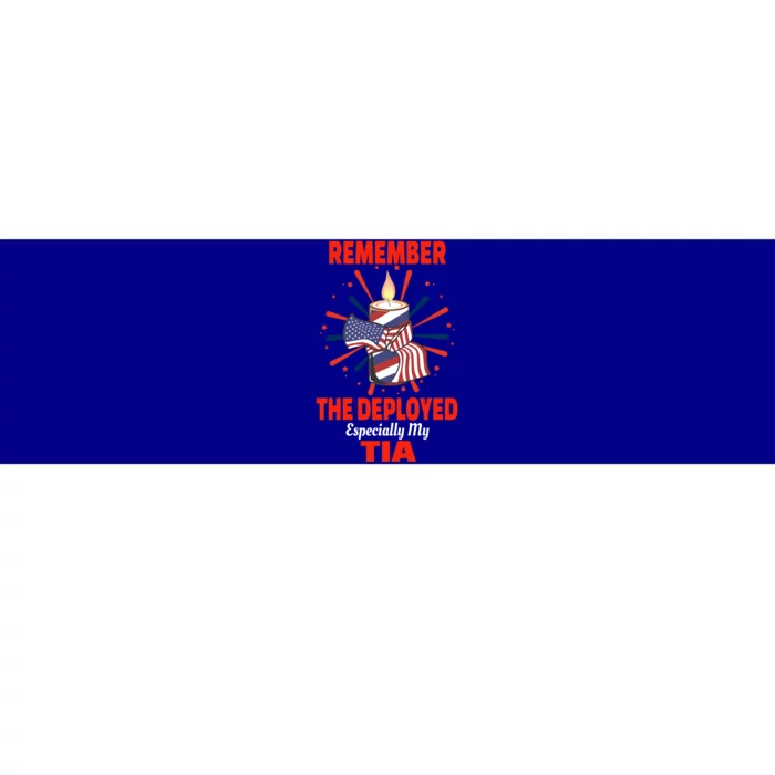 Remember The Deployed Tia Design For Sobrina Or Sobrino Gift Bumper Sticker