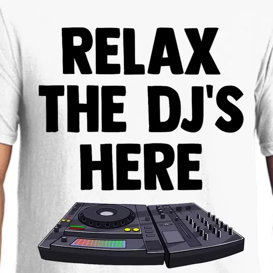 Relax The DjS Here Turntable Music Equalizer Pajama Set