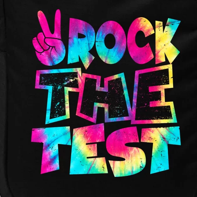 Retro Tie Dye Rock The Test Impact Tech Backpack