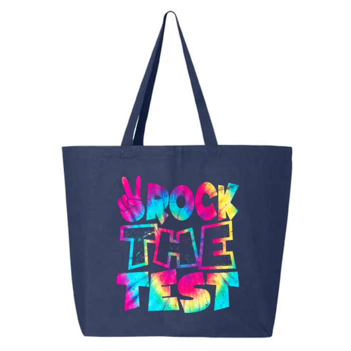 Retro Tie Dye Rock The Test 25L Jumbo Tote