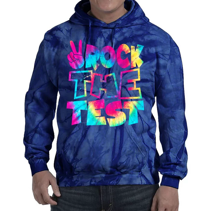 Retro Tie Dye Rock The Test Tie Dye Hoodie