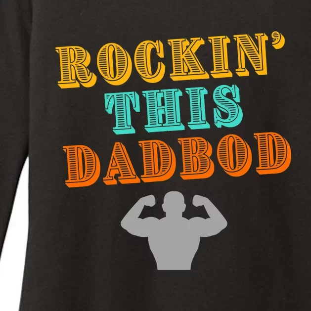 Rockin This Dad Bod Womens CVC Long Sleeve Shirt