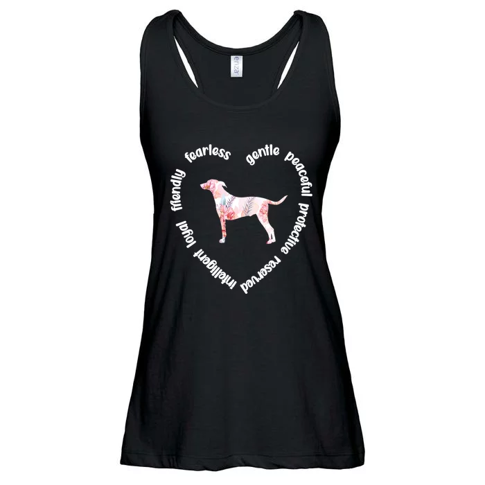 Rat Terrier Dog Heart Rat Terrier Mom Rat Terrier Dad Long Sleeve Ladies Essential Flowy Tank