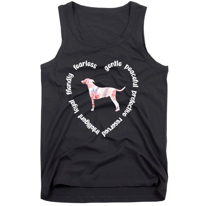 Rat Terrier Dog Heart Rat Terrier Mom Rat Terrier Dad Long Sleeve Tank Top