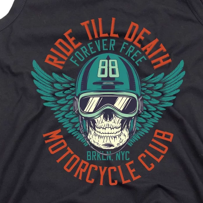 Ride Till Death Motorcycle Club Tank Top