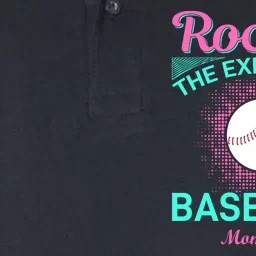 Rockin' The Exhausted Baseball Mom Life Softstyle Adult Sport Polo