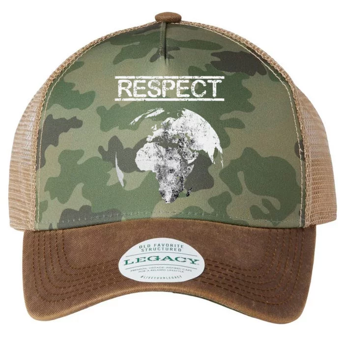 Respect The Earth Mother Earth Day Save Our Planet Legacy Tie Dye Trucker Hat