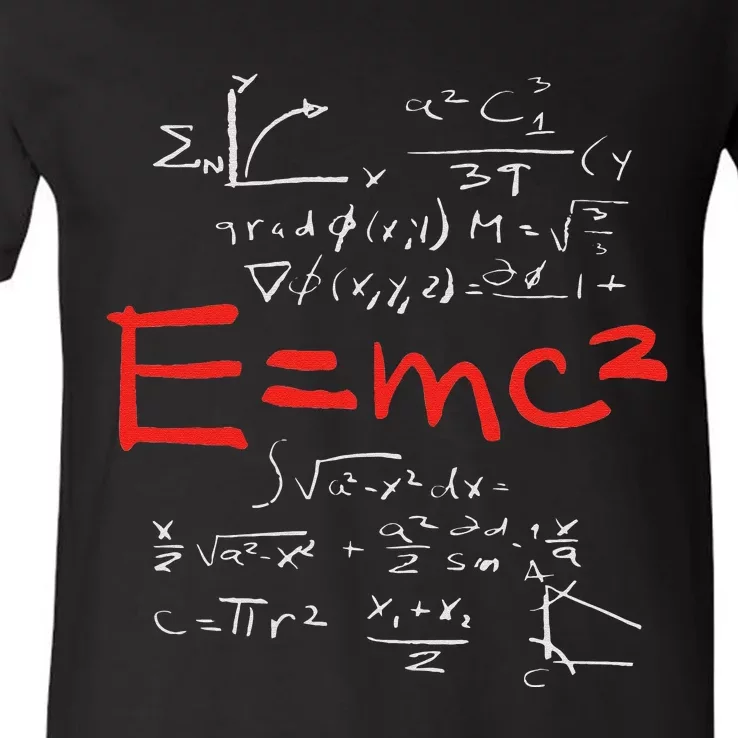 Relativity theory E = mc2 theory equation physics study V-Neck T-Shirt