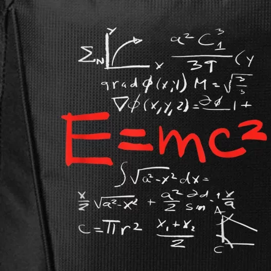 Relativity Theory E = Mc2 Theory Equation Physics Study City Backpack