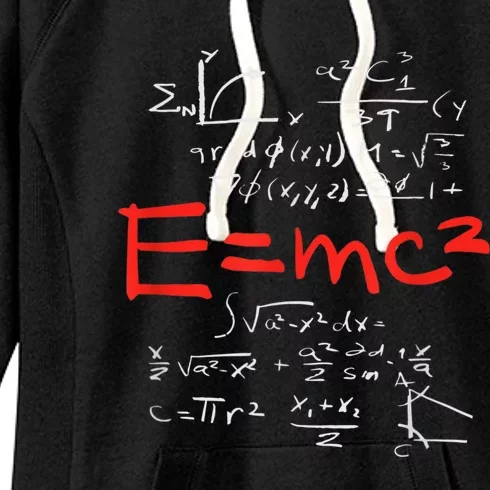 Relativity Theory E = Mc2 Theory Equation Physics Study Women's Fleece Hoodie