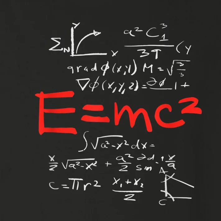 Relativity Theory E = Mc2 Theory Equation Physics Study Toddler Long Sleeve Shirt