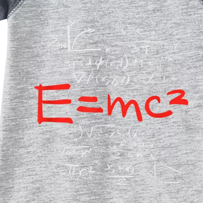 Relativity Theory E = Mc2 Theory Equation Physics Study Infant Baby Jersey Bodysuit