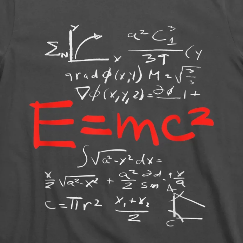 Relativity Theory E = Mc2 Theory Equation Physics Study T-Shirt