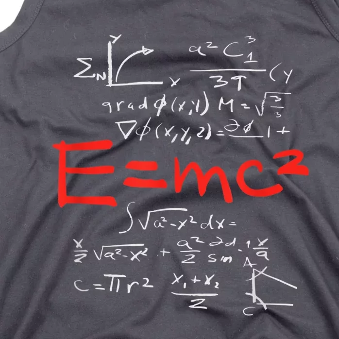 Relativity Theory E = Mc2 Theory Equation Physics Study Tank Top