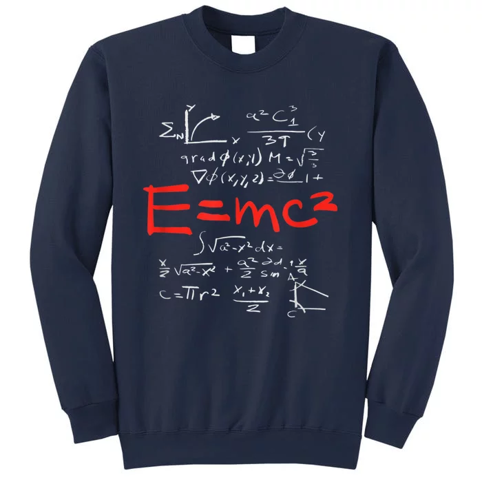 Relativity Theory E = Mc2 Theory Equation Physics Study Sweatshirt