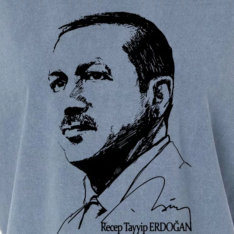 Recep Tayyip Erdogan Garment-Dyed Women's Muscle Tee