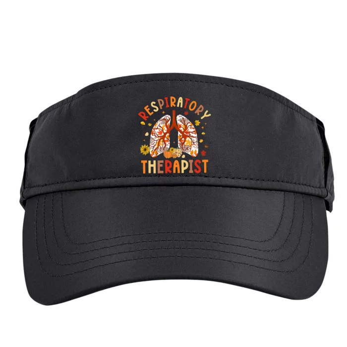 Respiratory Therapist Fall Lung Thanksgiving Pulmonologist Adult Drive Performance Visor