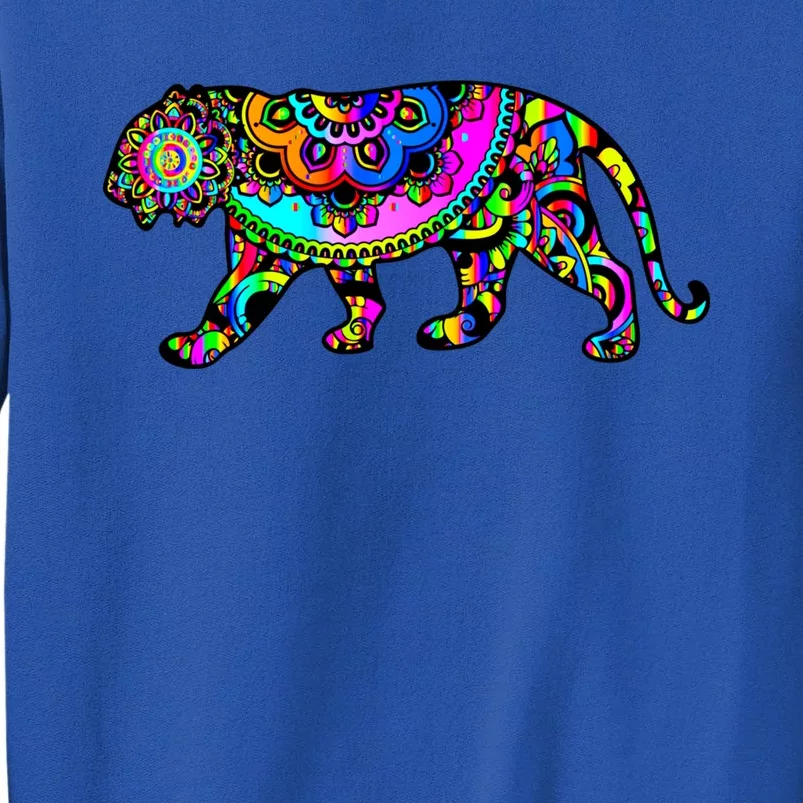 Rainbow Tiger Funny Gift Sweatshirt