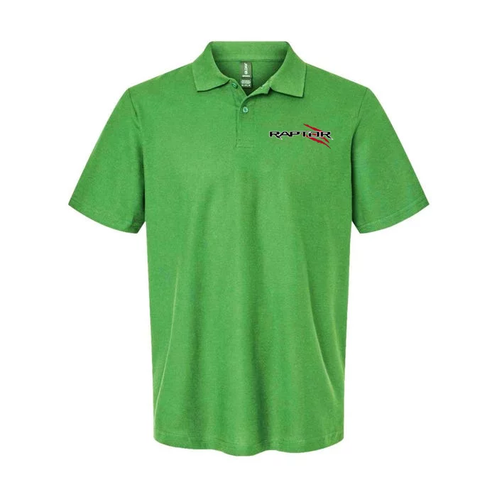 Raptor Truck Fanatics With Dino Claws Softstyle Adult Sport Polo