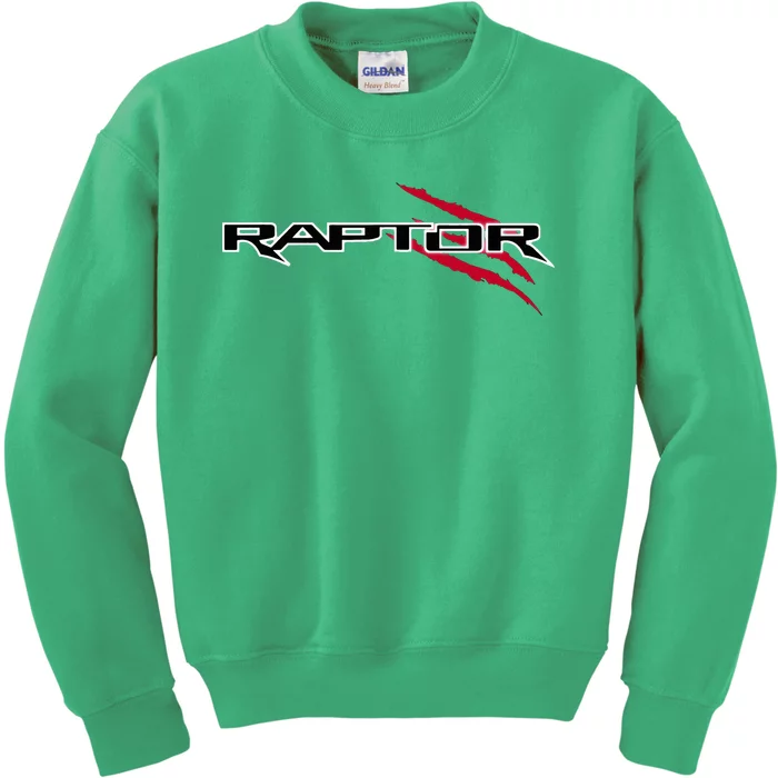 Raptor Truck Fanatics With Dino Claws Kids Sweatshirt