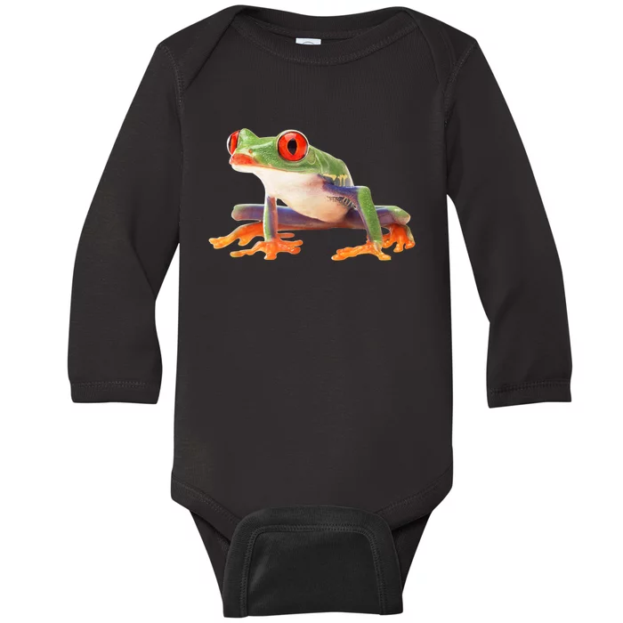 Redeyed Tree Frog Clothing Apparel Agalychnis Callidryas Baby Long Sleeve Bodysuit