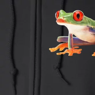 Redeyed Tree Frog Clothing Apparel Agalychnis Callidryas Full Zip Hoodie