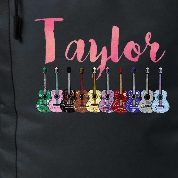 Retro Taylor First Name Personalized Groovy Birthday Daily Commute Backpack